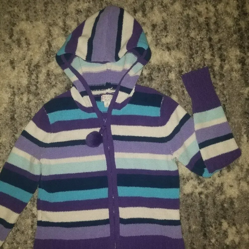 Childrens Place Purple Sweater size M 7/8